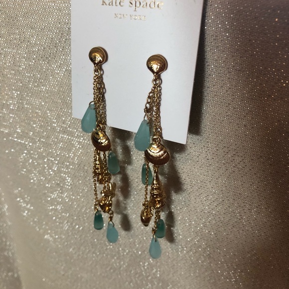 Kate Spade Seashell Earrings - Picture 3 of 3